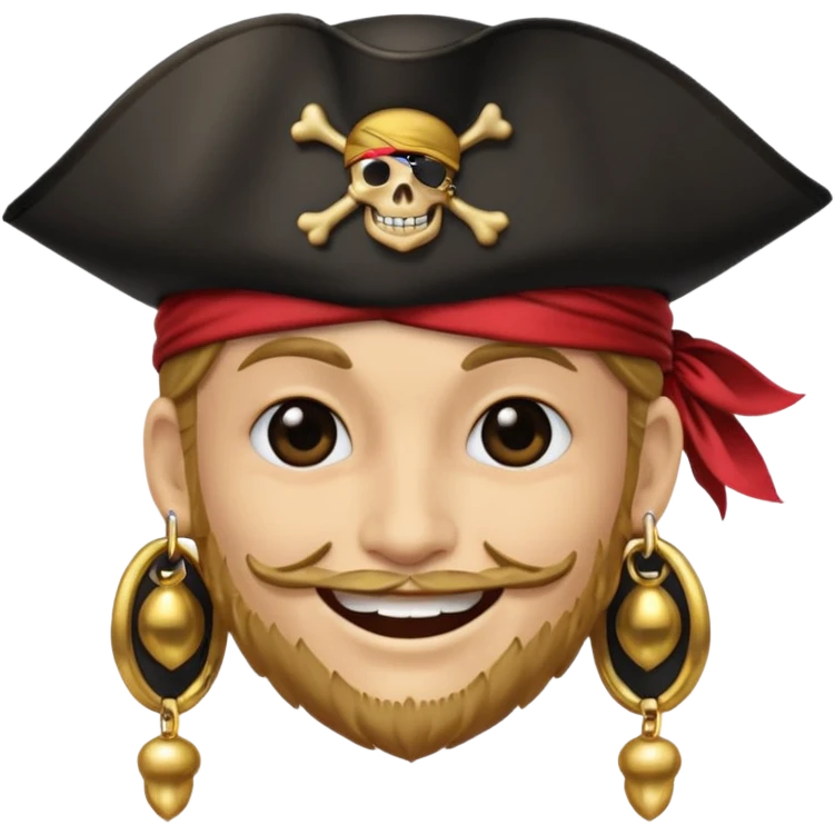 Seton hall emoji with the pirate  emoji