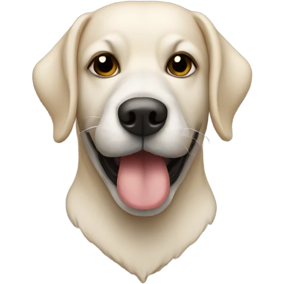 Dog wearing a mask  emoji