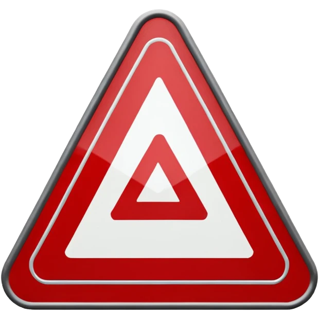 traffic sign turn emoji