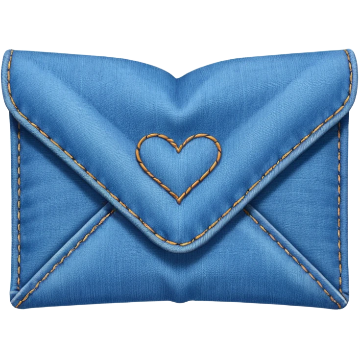 Denim Love letter emoji
