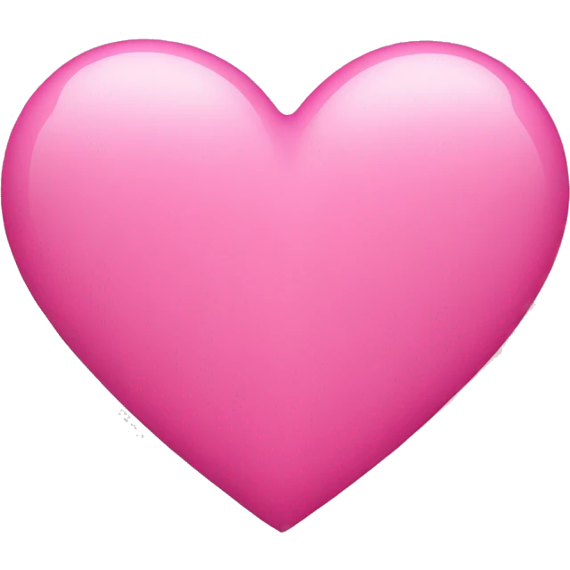 Pink heart emoji