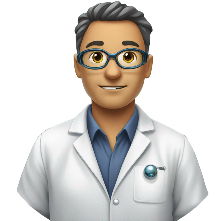 Dark matter physicist emoji