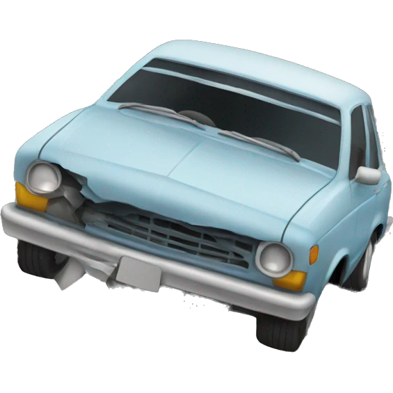 broken car emoji