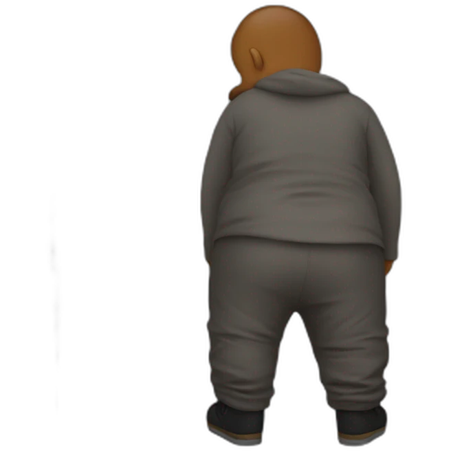 Bum emoji