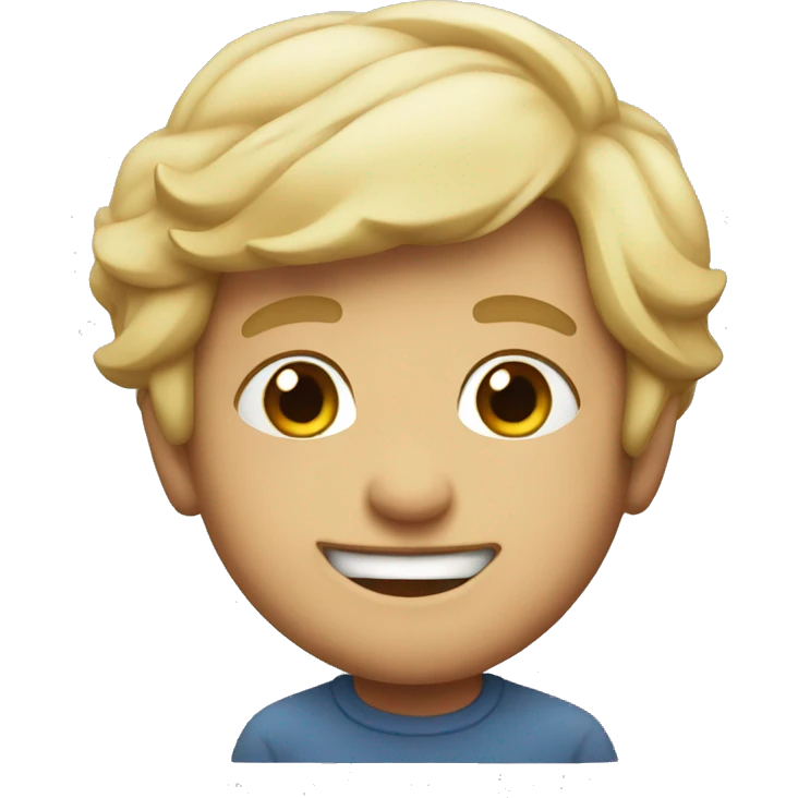 Super happy emoji