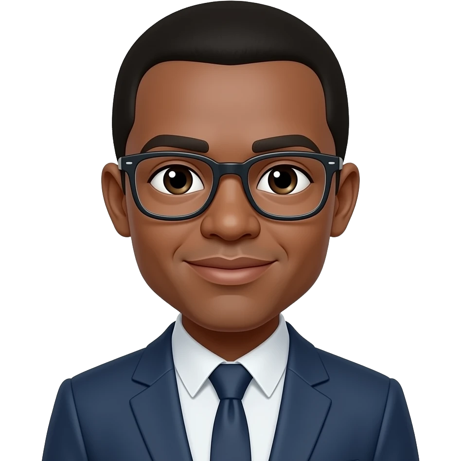 Un emoji de sinaka con lentes emoji