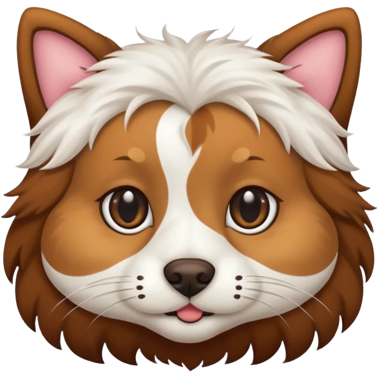 dog with cat face emoji