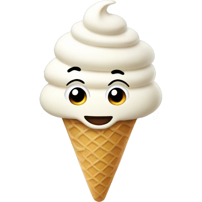 Ice cream emoji