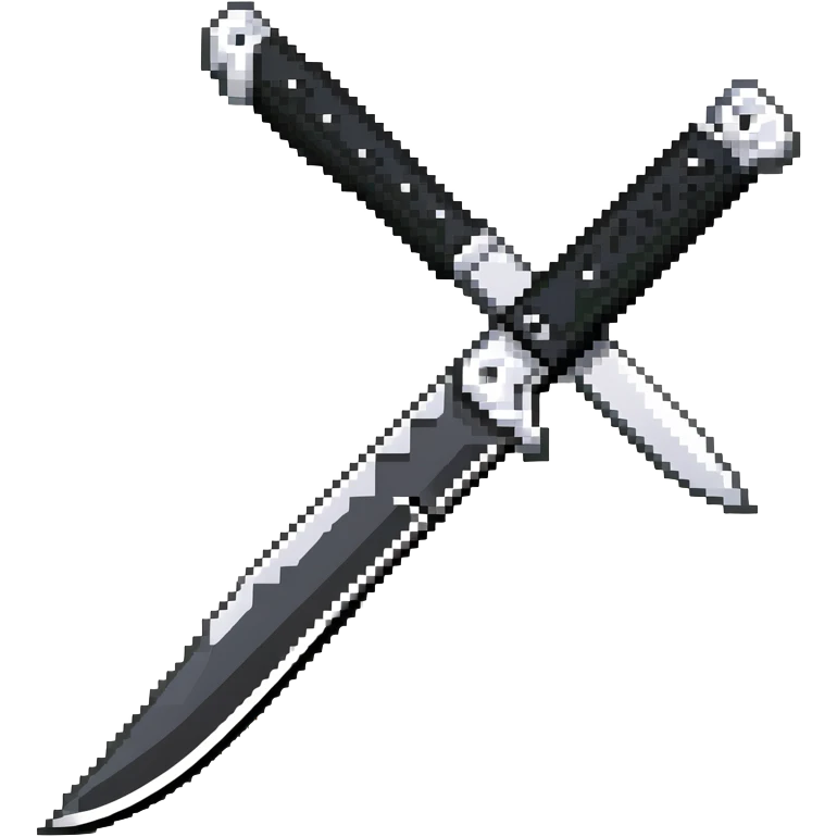 Cold Steel Espada knife with black handle emoji