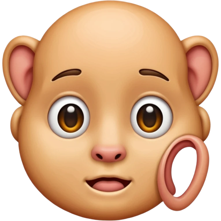 ear can hear englishear emoji