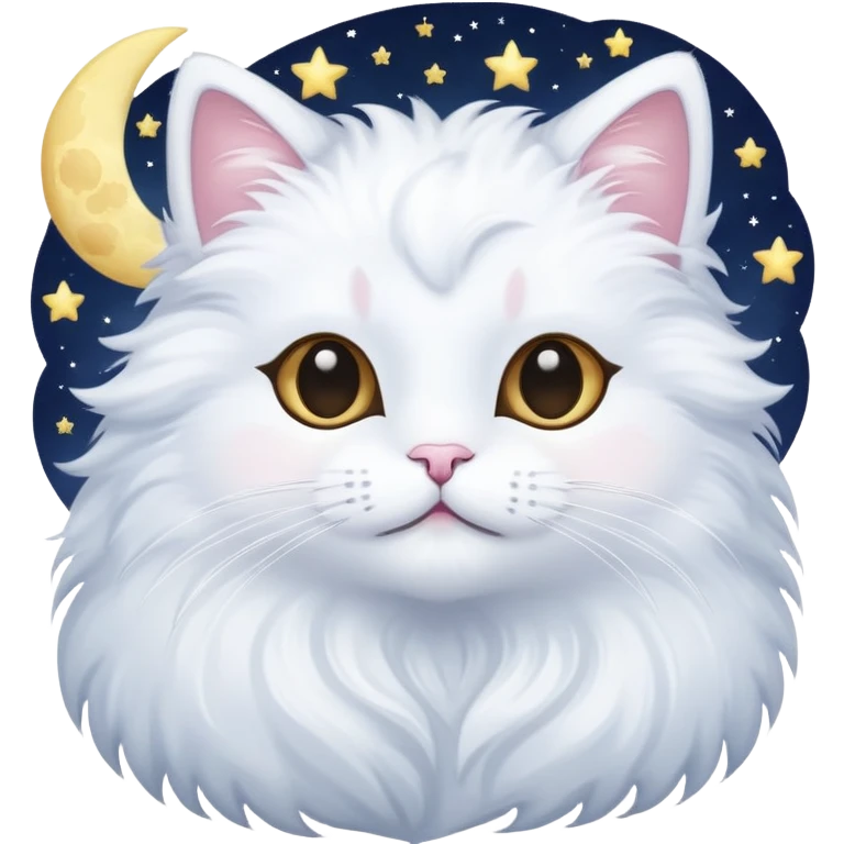 Moon cat emoji