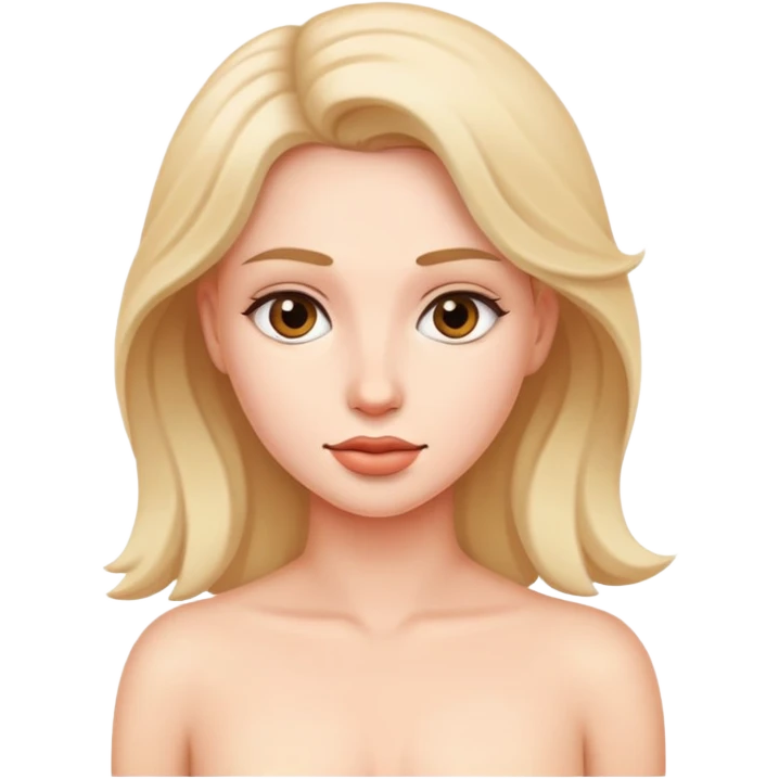 Naked woman emoji
