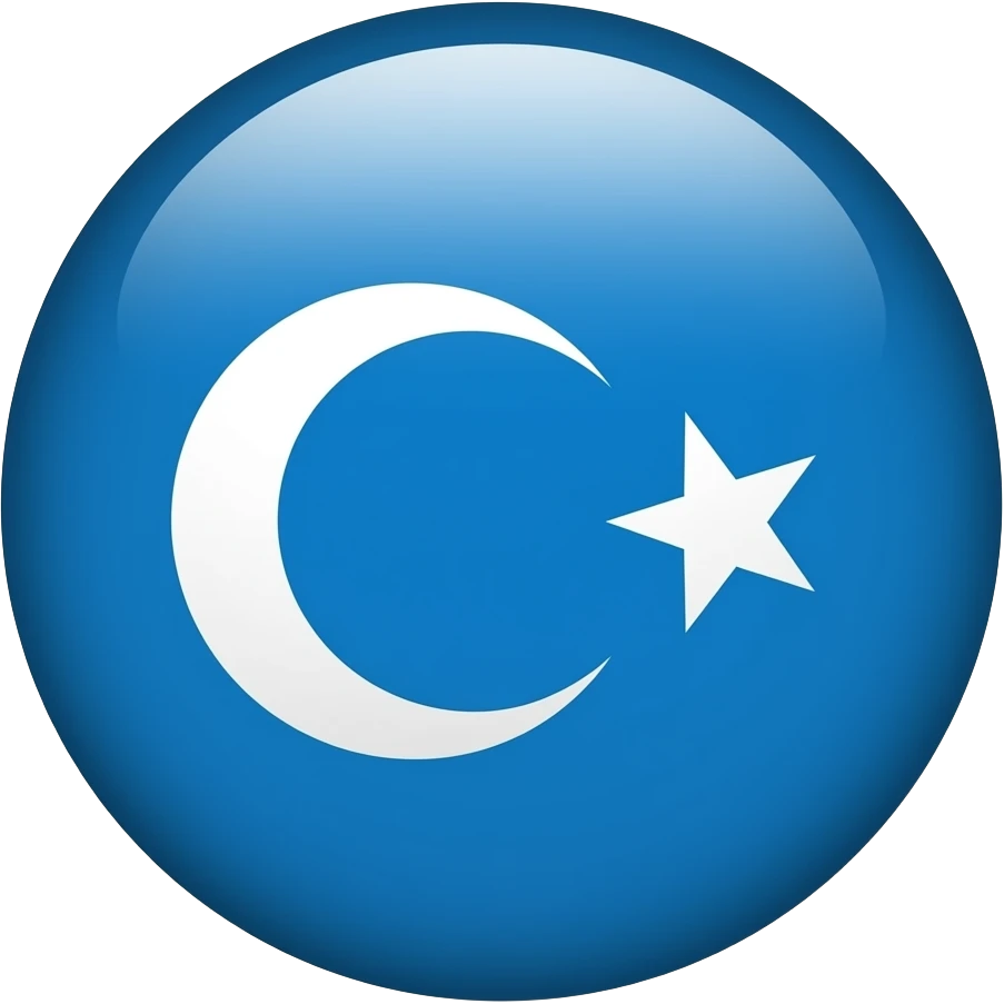 🇹🇷 Create the blue version of this. emoji