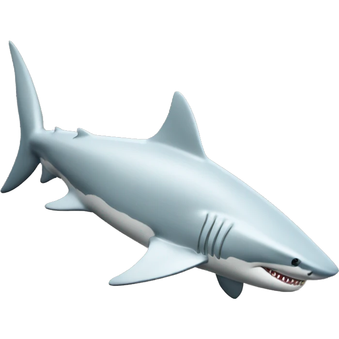 create a shark with a clipboard in your hand emoji