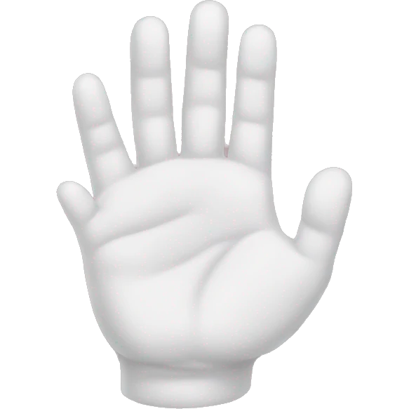 Hand emoji