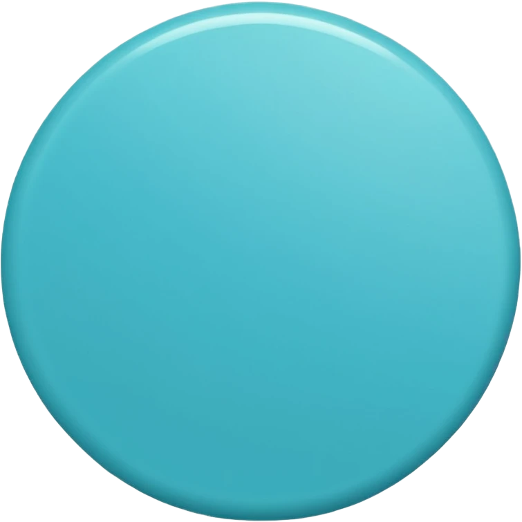 cyan circle emoji