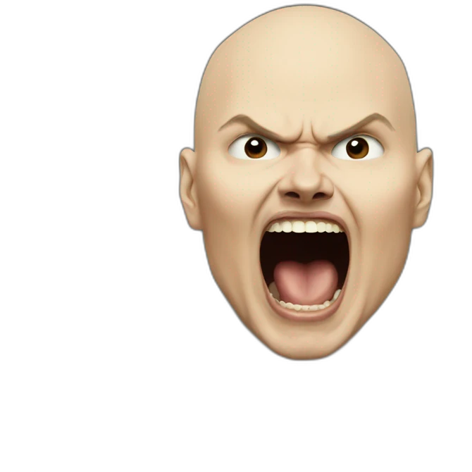 Billy Corgan shouting emoji