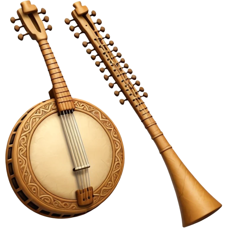 prehistoric musical instrument emoji
