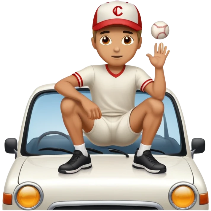 guy on a car  emoji