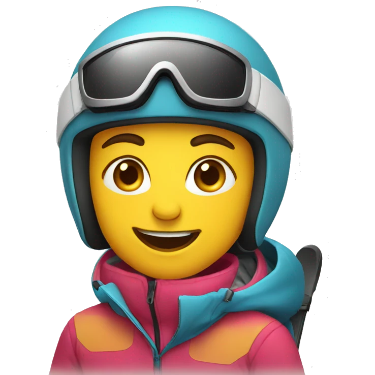 skiing emoji