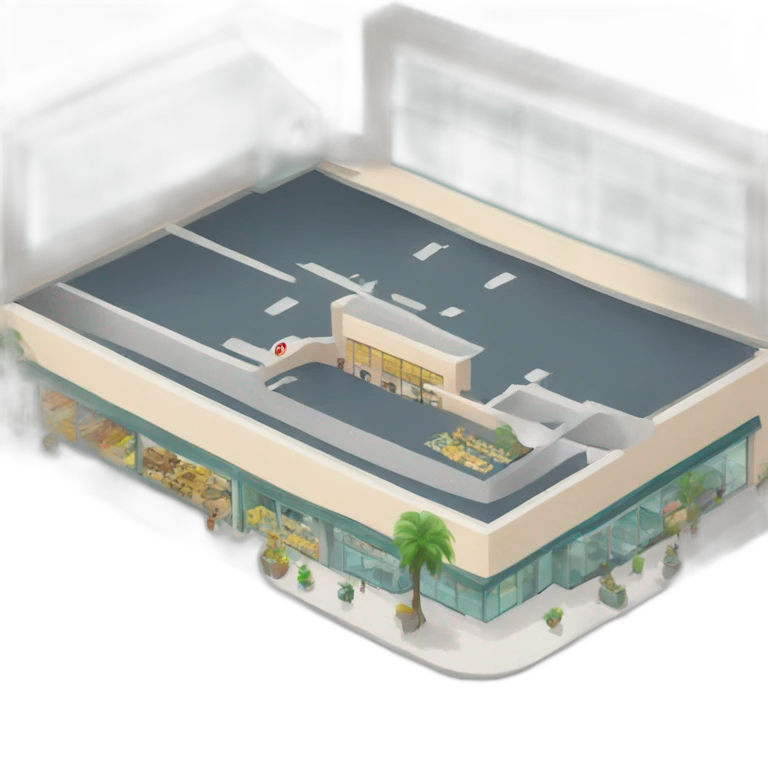 Shopping center emoji