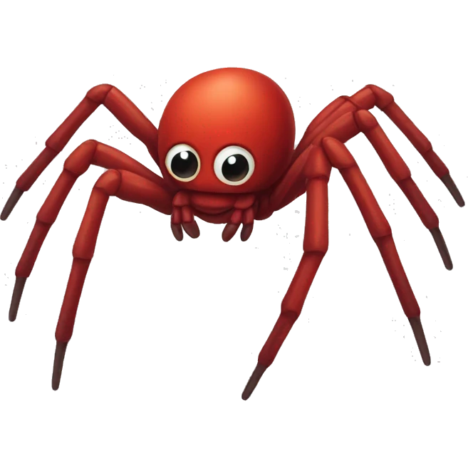 Red spider emoji
