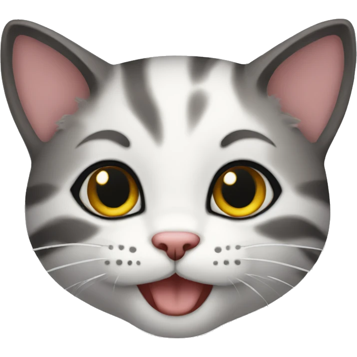 Cute kitty emoji