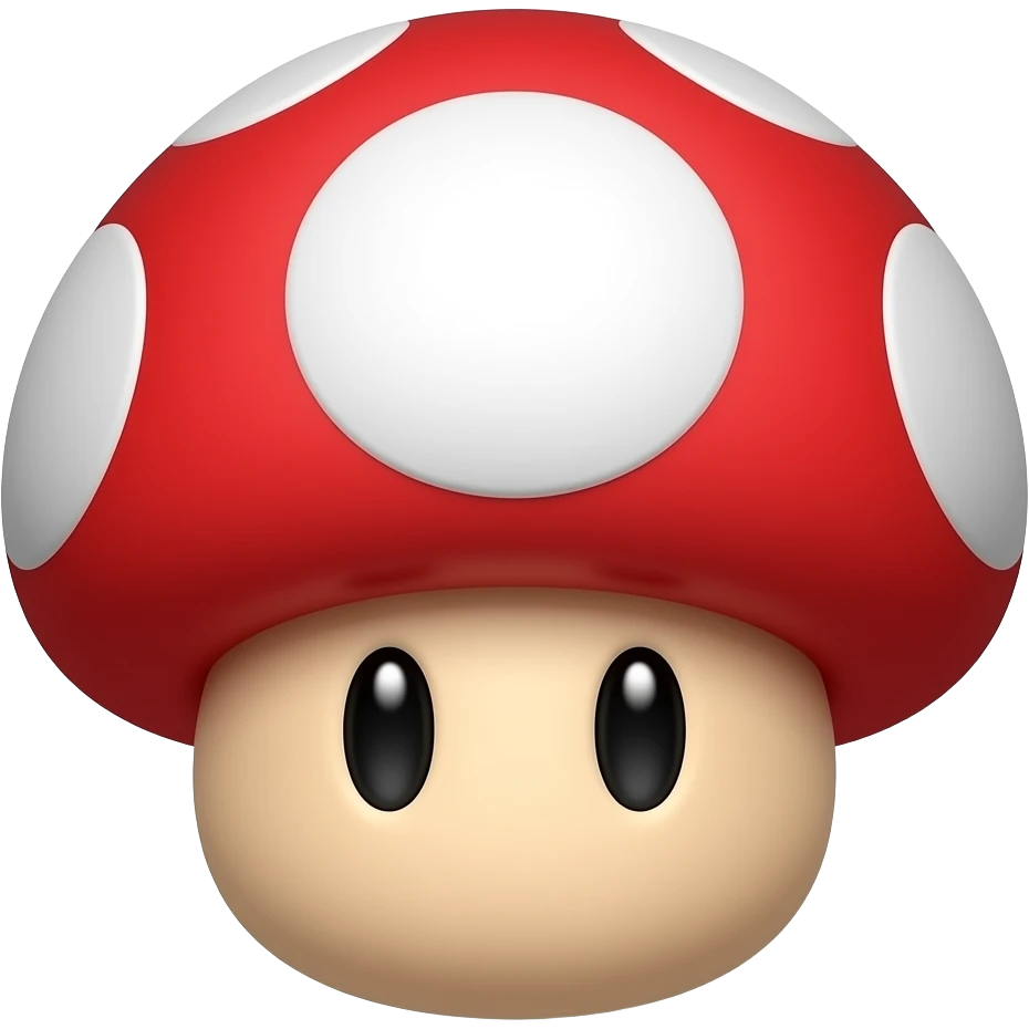 Mushroom mario emoji