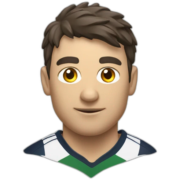 Un joueur de rugby emoji