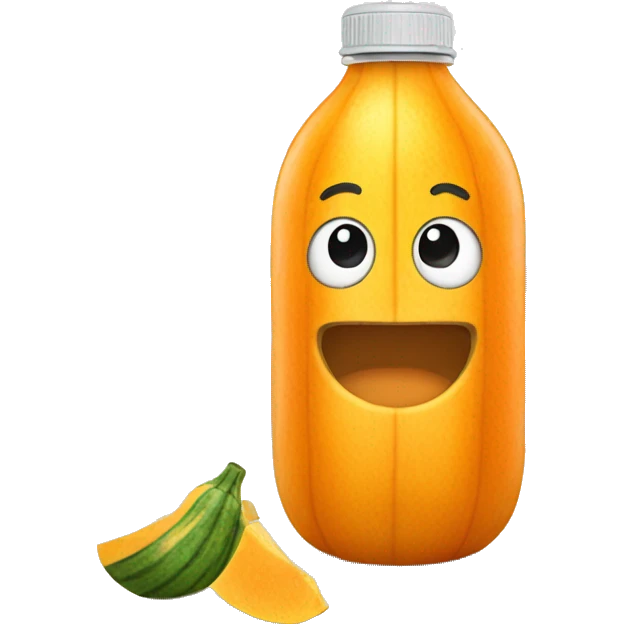 fruit squash bottle emoji