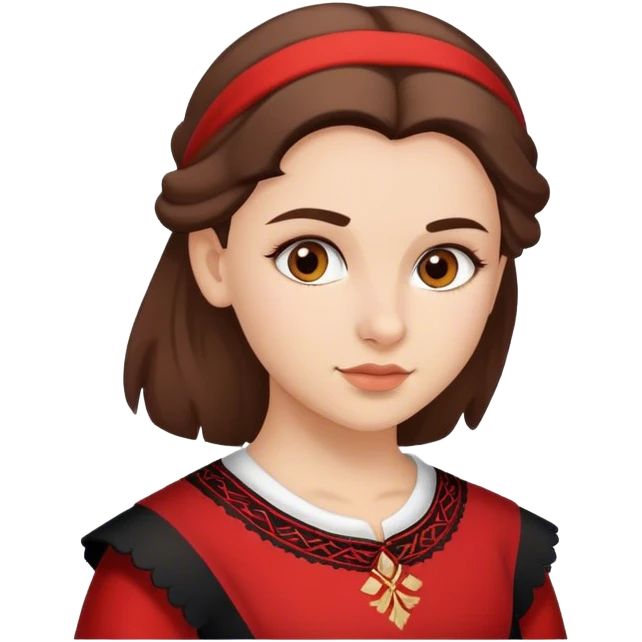 Albanian girl emoji