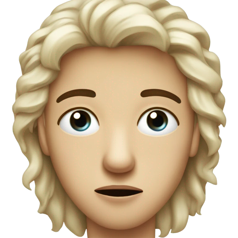 carita con ojos de dolaer emoji