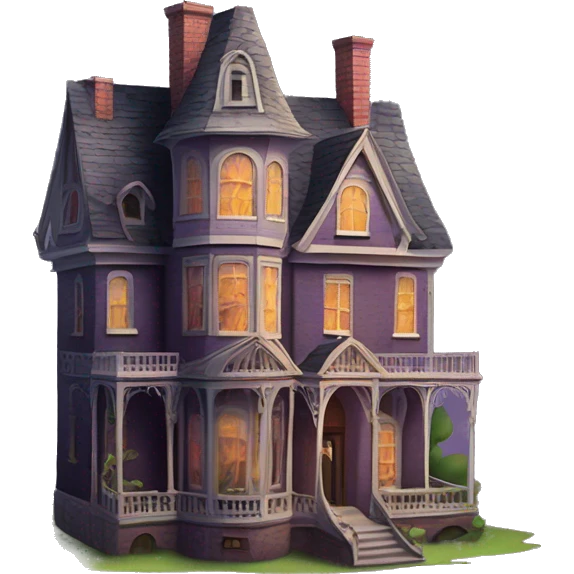 Beautiful Paperscape Addams sprawling 12 story tall haunted dream mansion  emoji