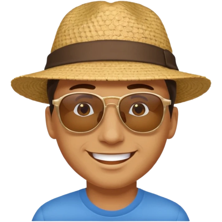 A man doing 67 emoji