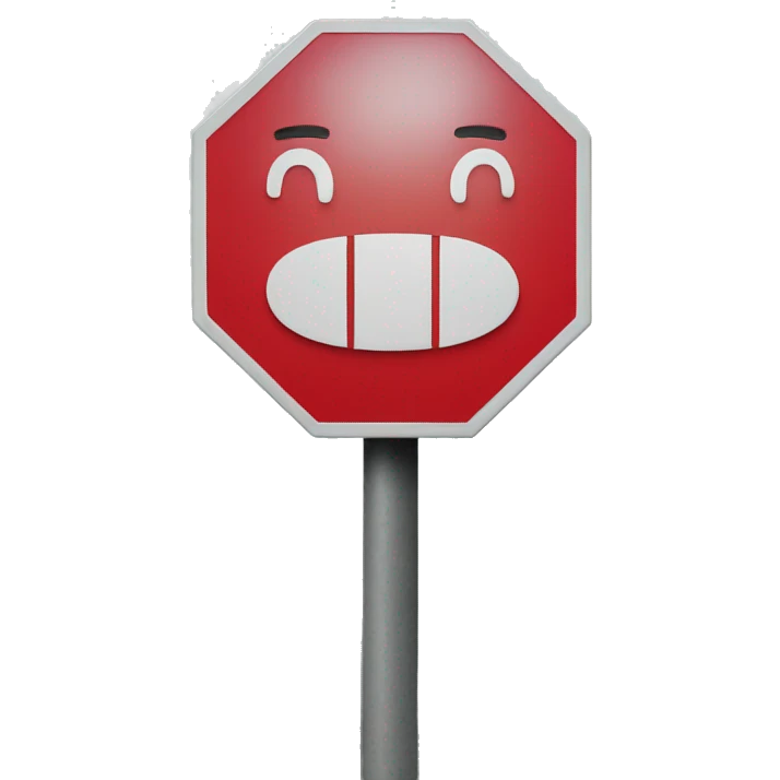 Stop sign  emoji