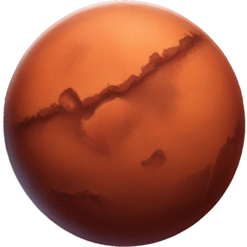 planet mars emoji