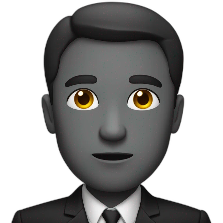 noir qui se fait fouetté emoji