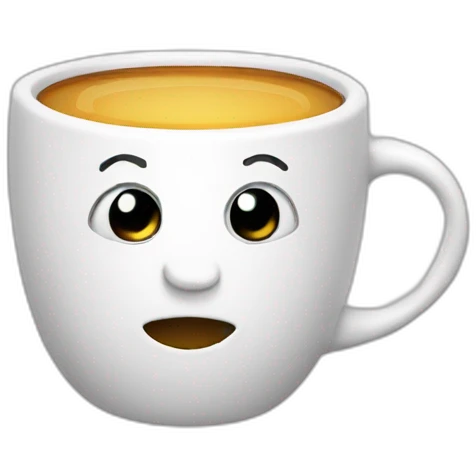 cup with word IQ emoji