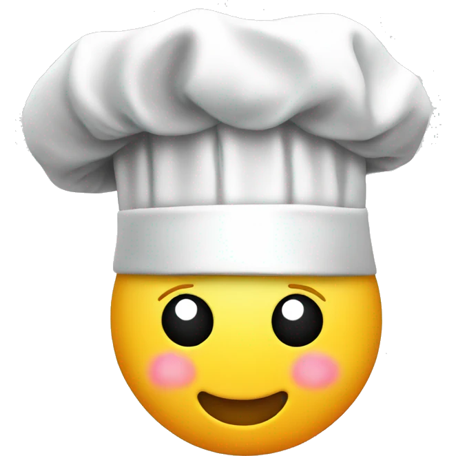 Chef hat with 5 stars emoji
