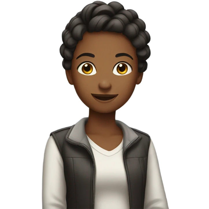 Proud girl emoji