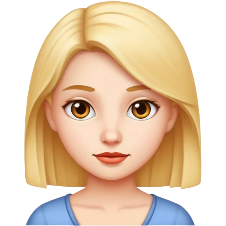 A girl emoji