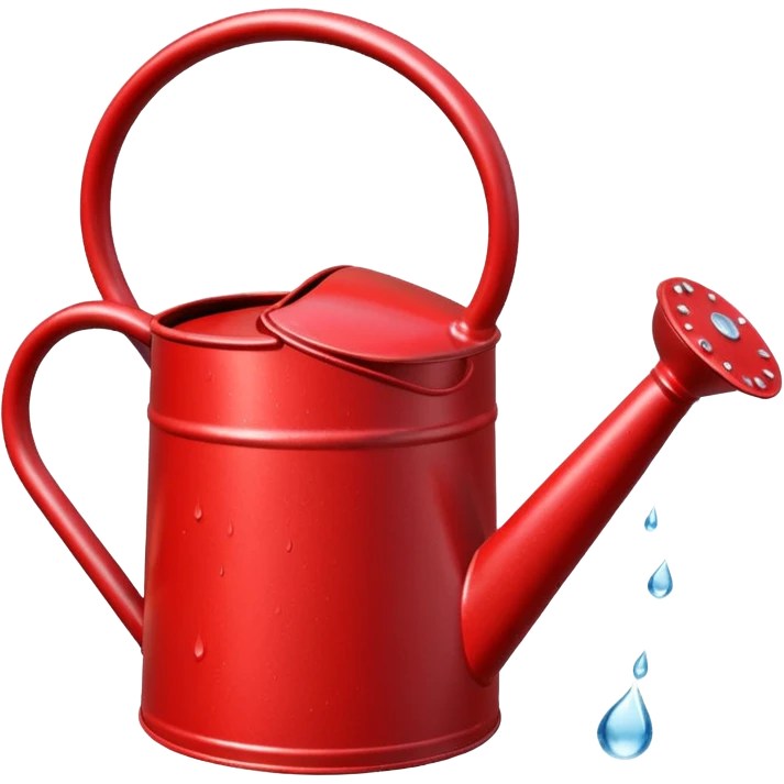 red Watering Can emoji