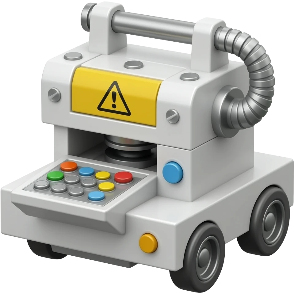 machine on wheels emoji