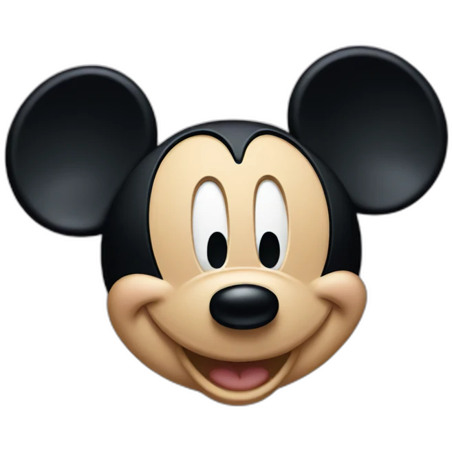 Mickey Mouse emoji