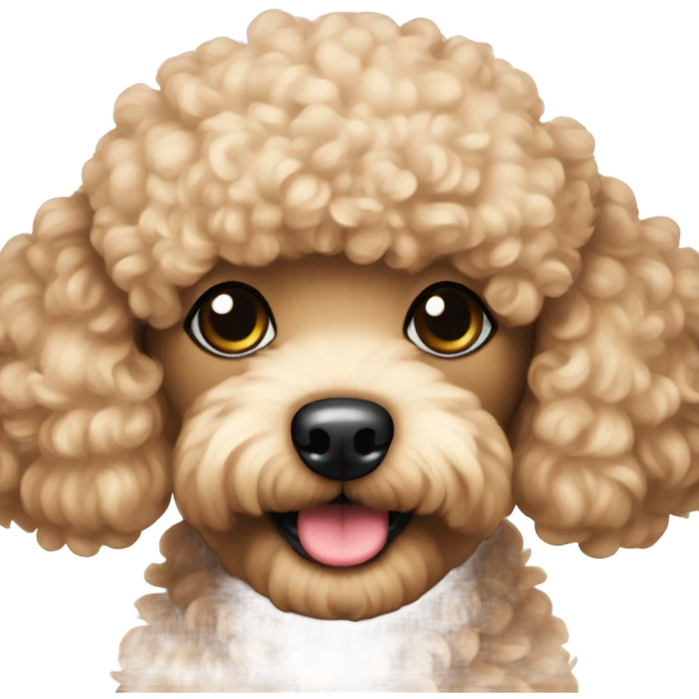 Toy poodle  emoji