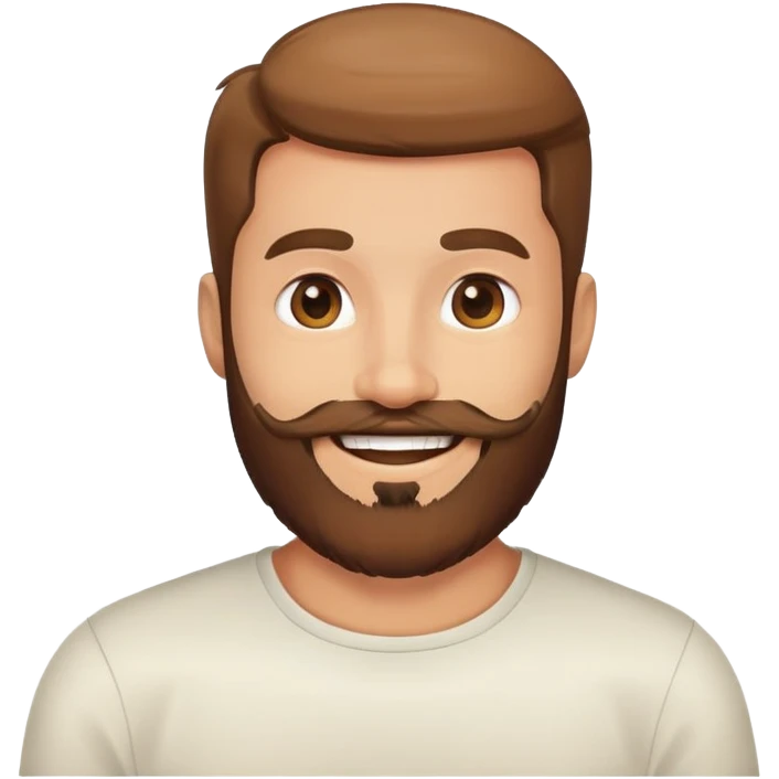man with beard emoji