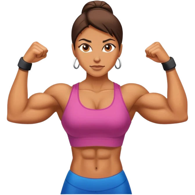 strongwoman  emoji
