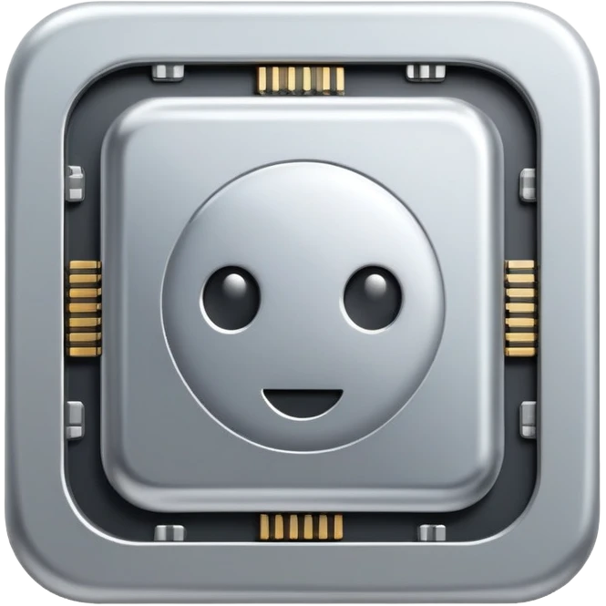 small AI chip icon emoji