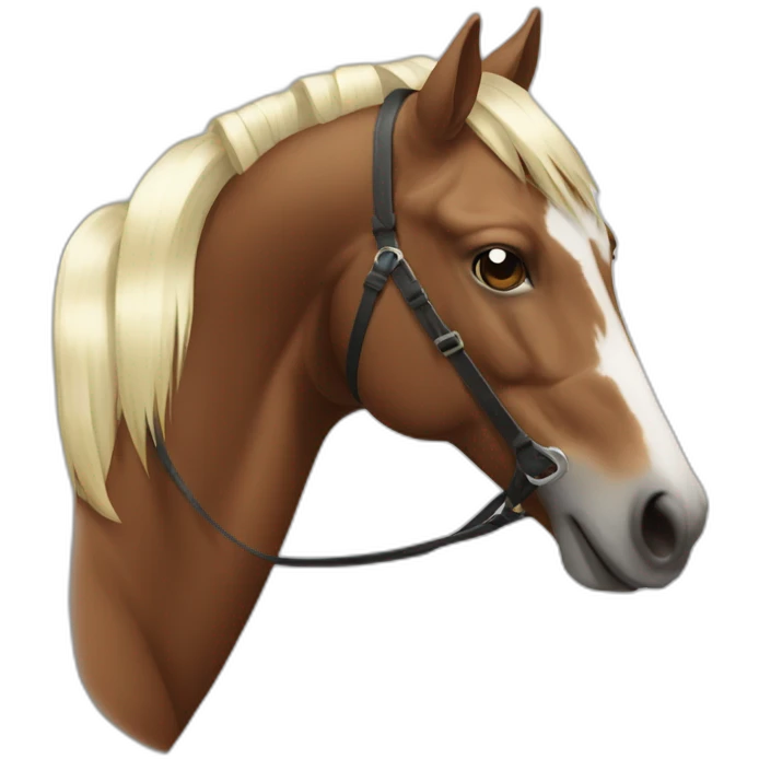 Tête de cheval  emoji
