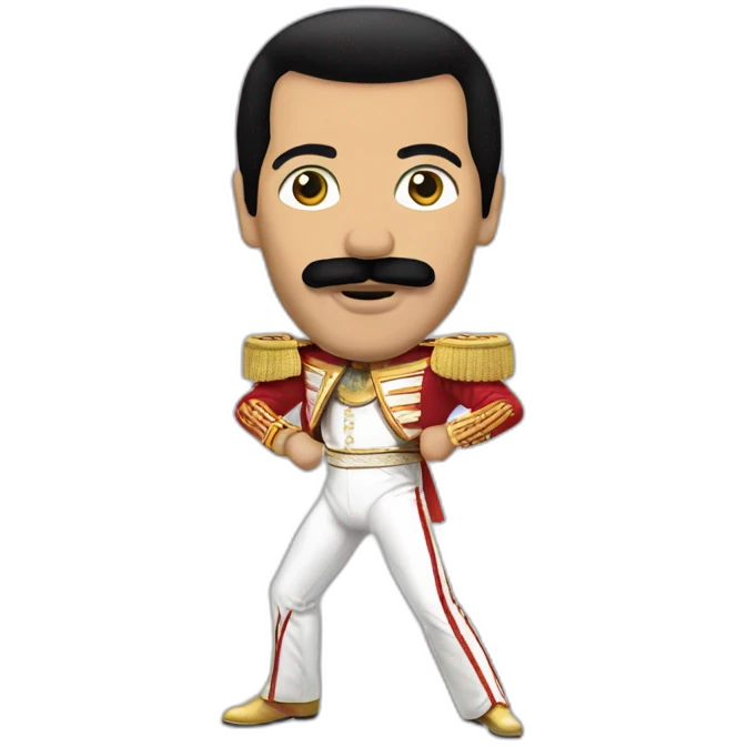 Freddie Mercury emoji
